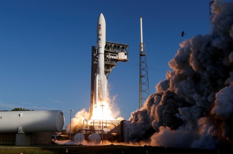 A United Launch Alliance Atlas V rocket carrying NASA's Mars 2020 Perseverance Rover vehicle lifts off from the Cape Canaveral Air Force Station in Cape Canaveral, Florida, July 30. REUTERS/Joe Skipper